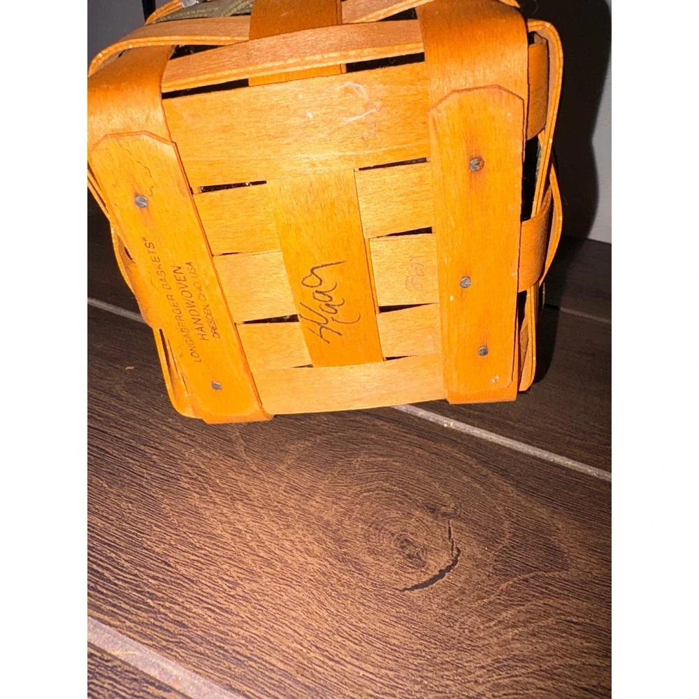 Longaberger handwoven baskets